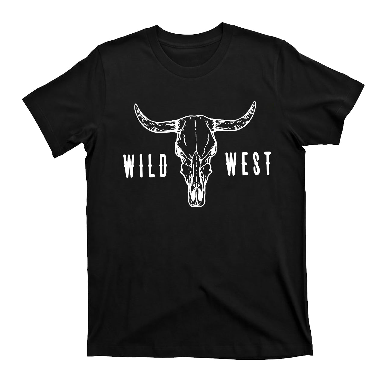 Boho Cow Skull-Wild West Shirts