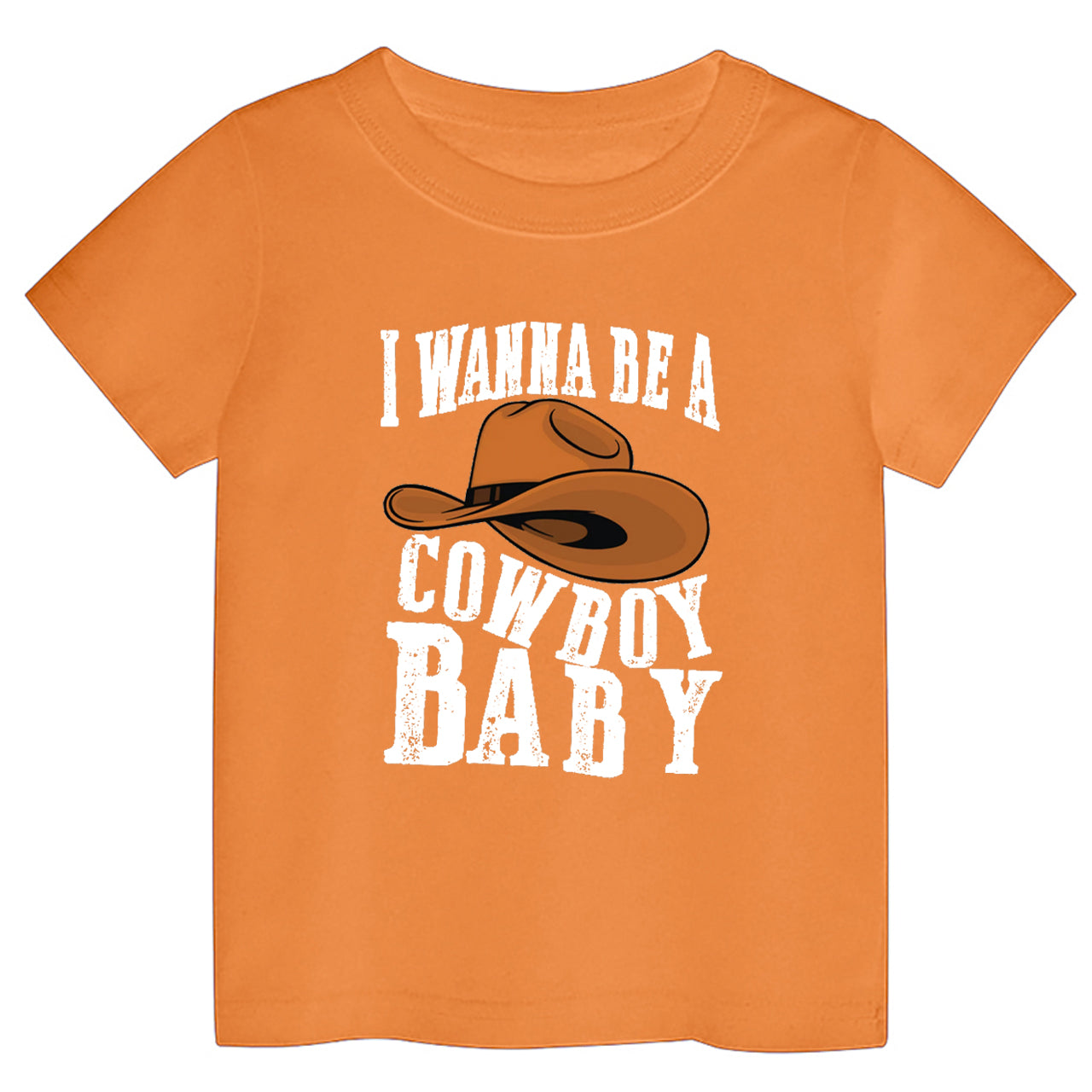 I Wanna Be A Cowboy Kids T-shirt