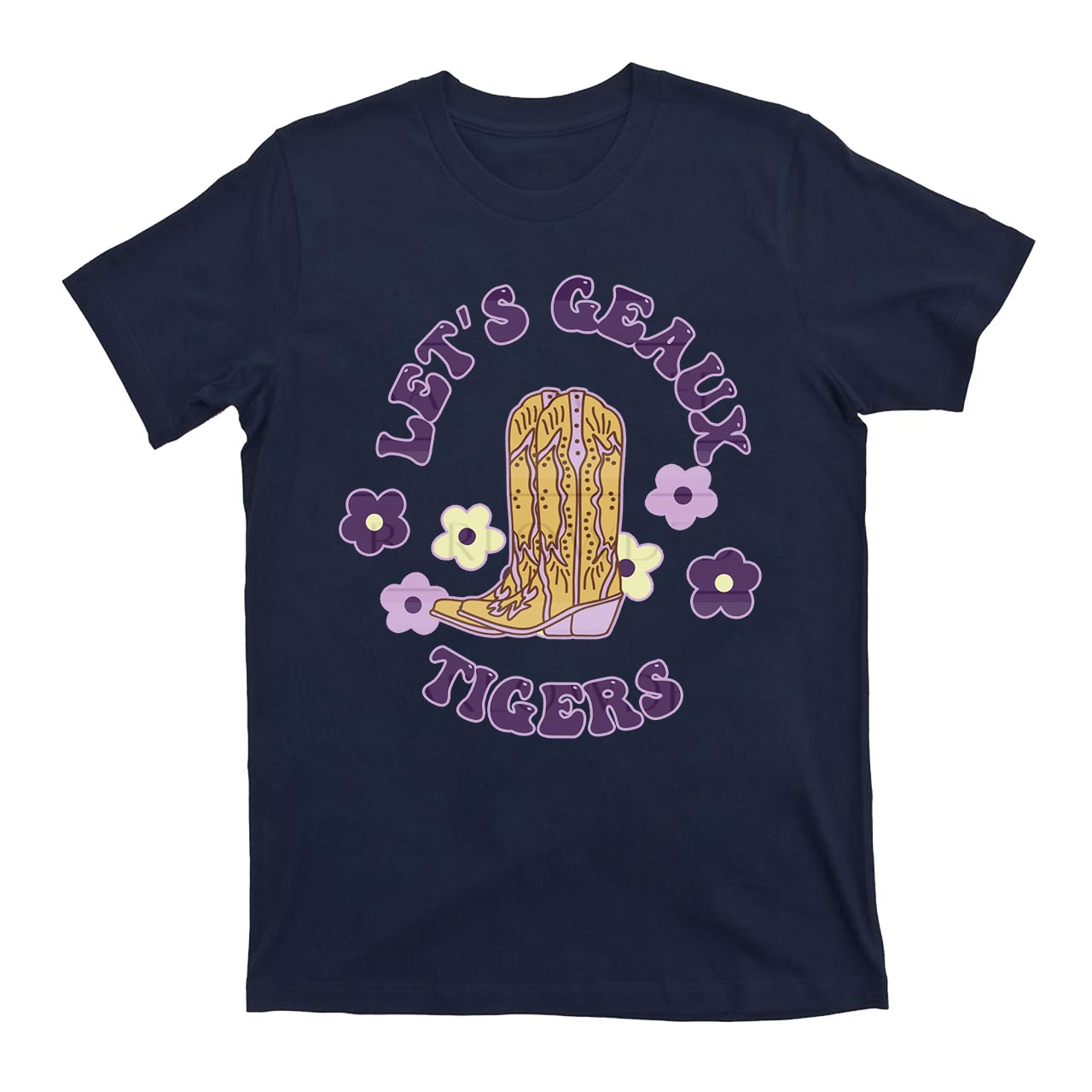 Let's Geaux Tigers Cowboy T-Shirts