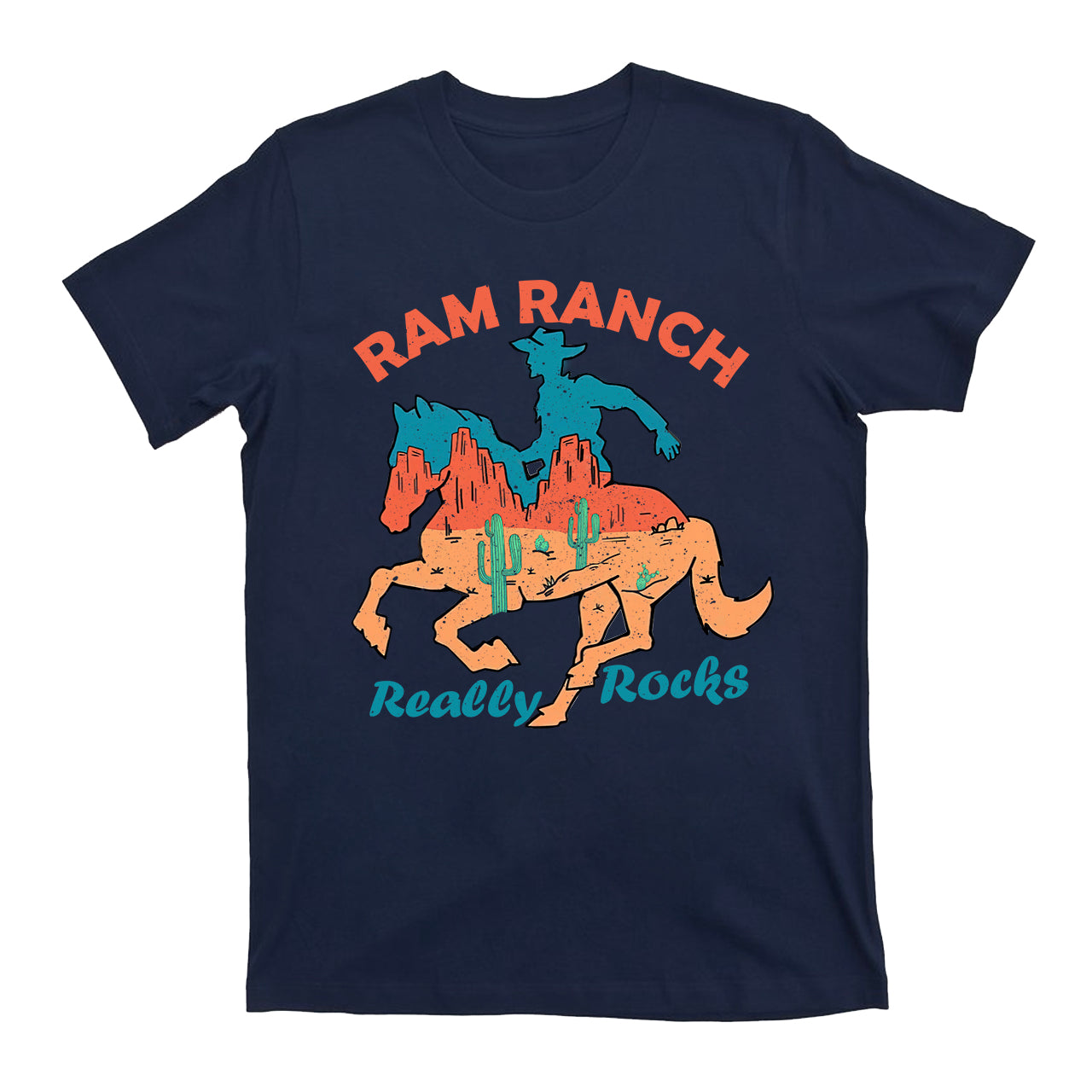 Ram Ranch Really Rocks Cowboy T-Shirts