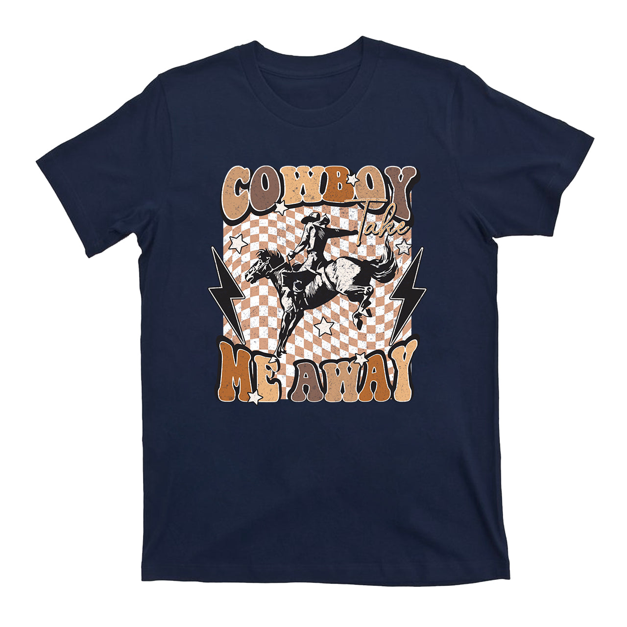 Cowboy Take Me Away Vintage T-Shirts