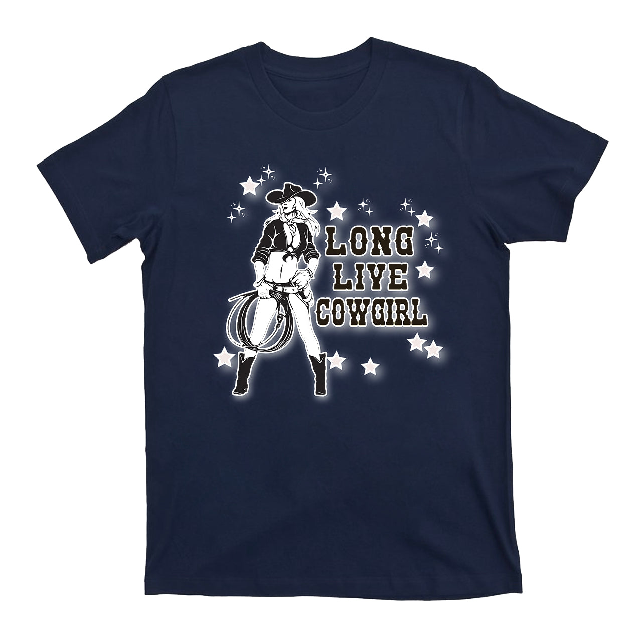Country Rodeo Long Live Cowgirl T-Shirts