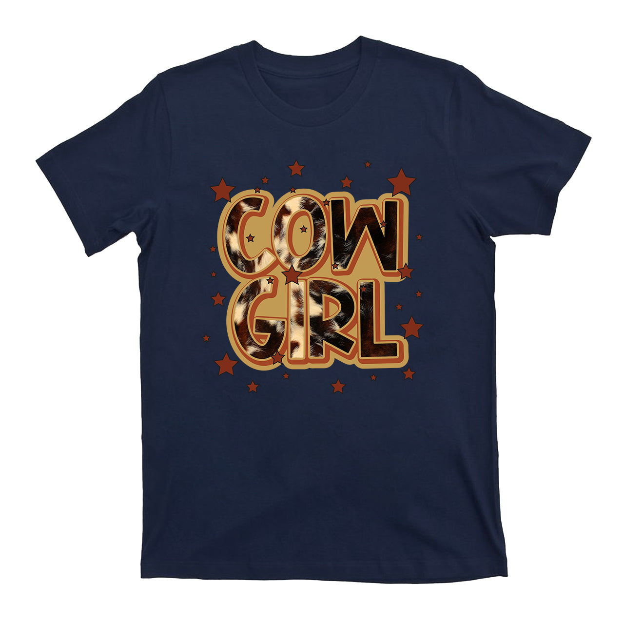 Country Wild West COW GIRL T-Shirts