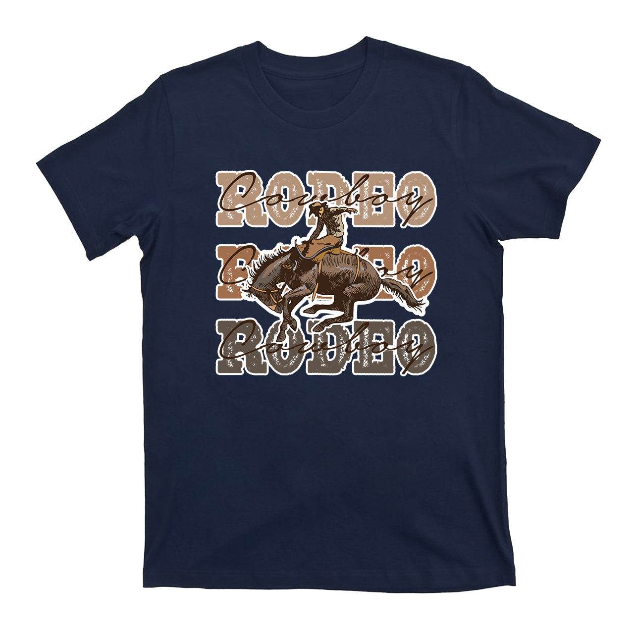 Cowboy Horse Riding Vintage Rodeo T-Shirts