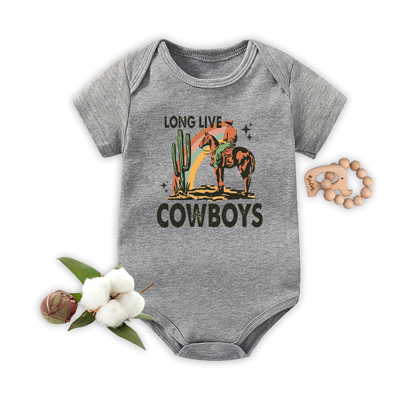 Long Live Cowboys Baby Bodysuit
