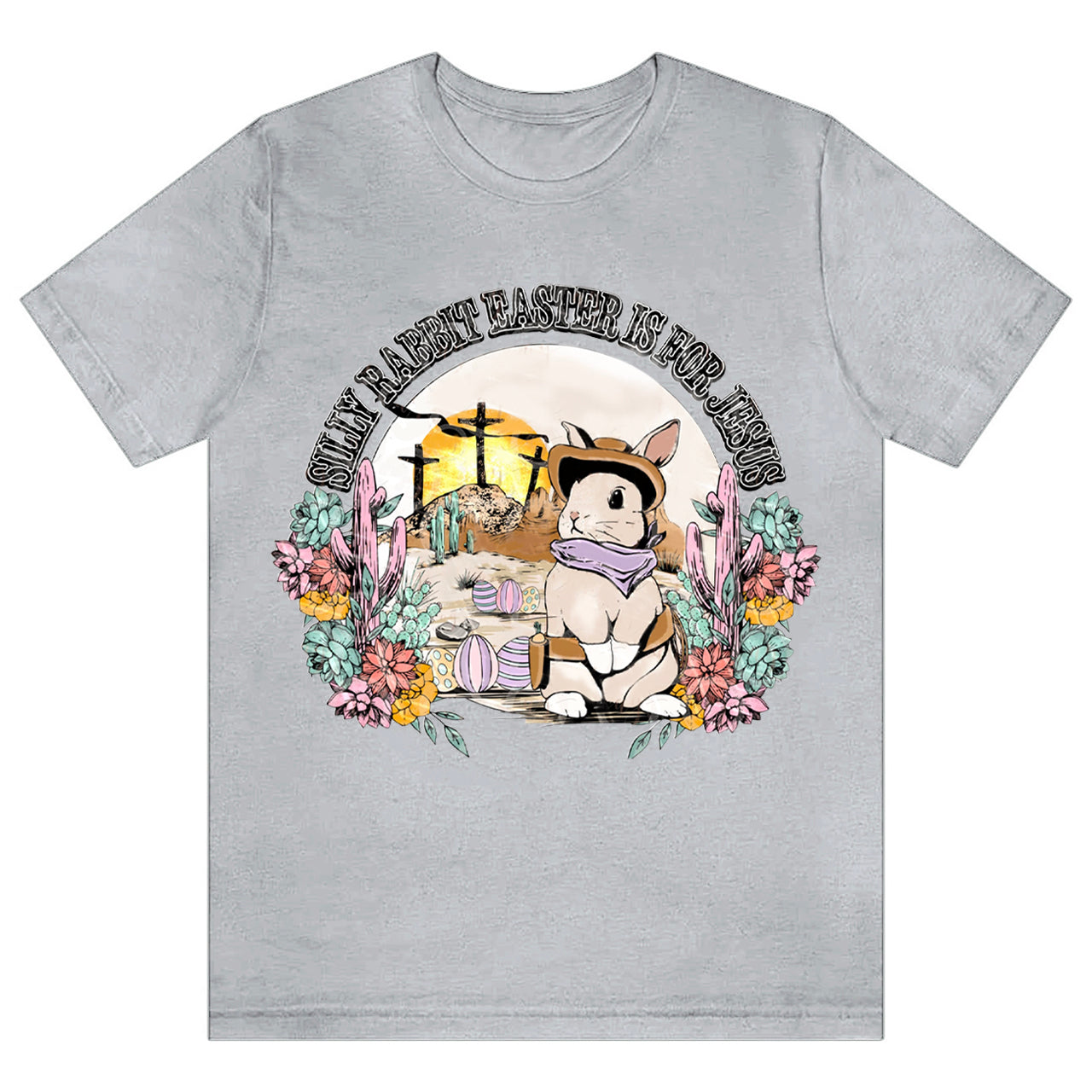 Silly Rabbit Easter Is For Jesus Shirts