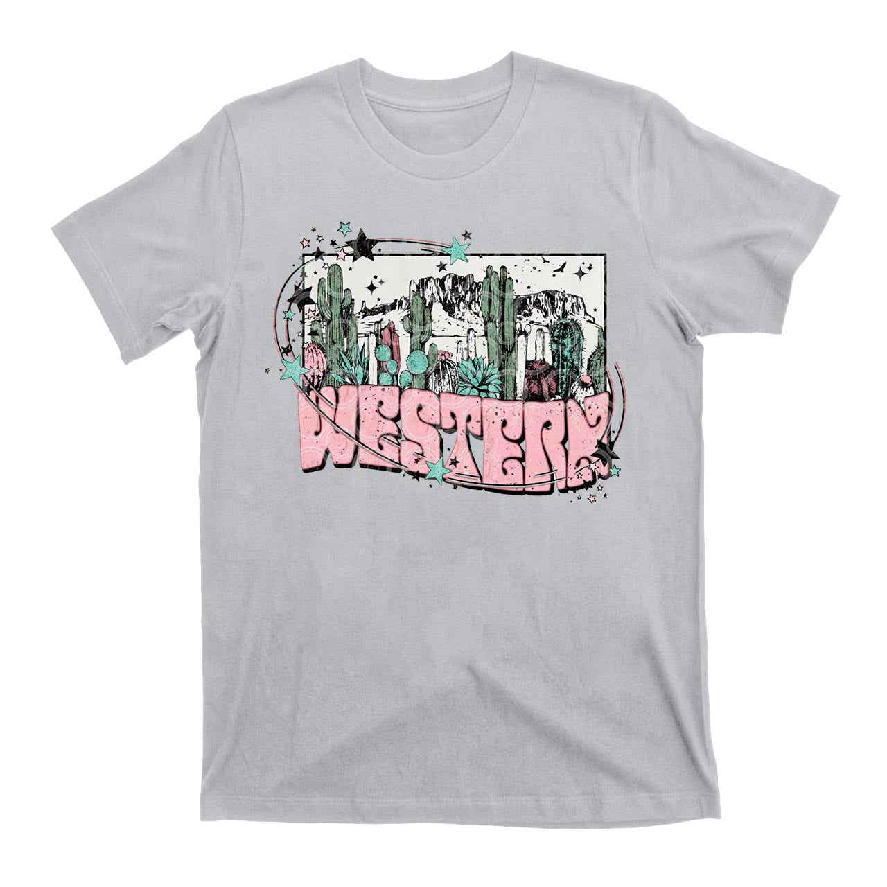 Western Desert Drifter Country Cowboy T-Shirts