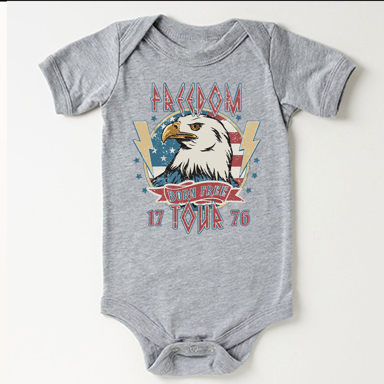 Freedom Born Free 1776 Tour Baby Bodysuit