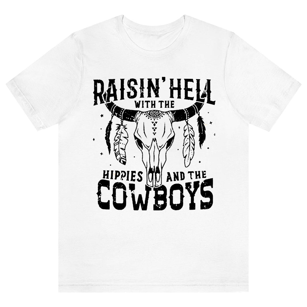 Raisin Hell With The Hippies T-shirts