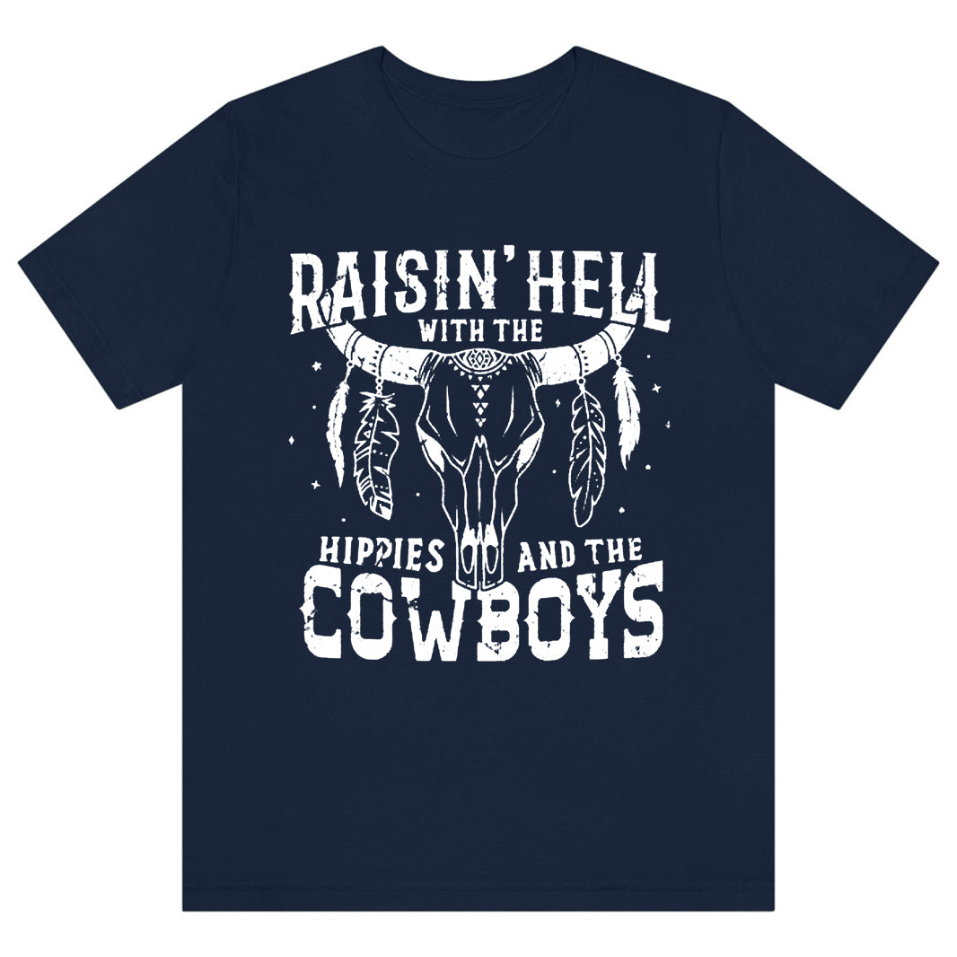 Raisin Hell With The Hippies T-shirts