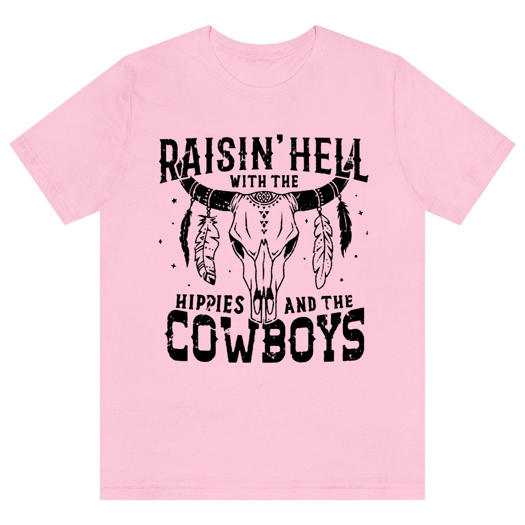 Raisin Hell With The Hippies T-shirts