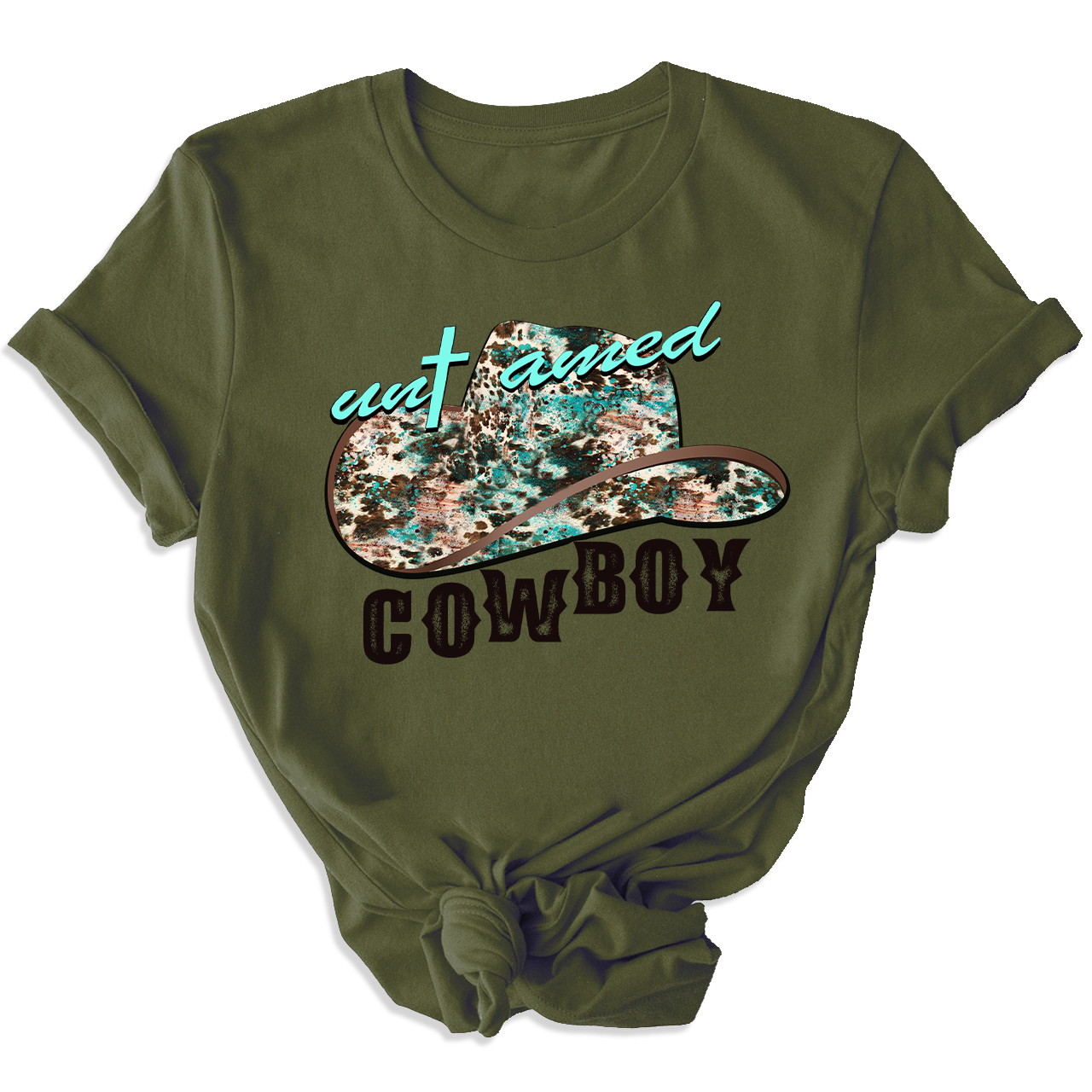 Western Camouflage Cowboy T-shirts