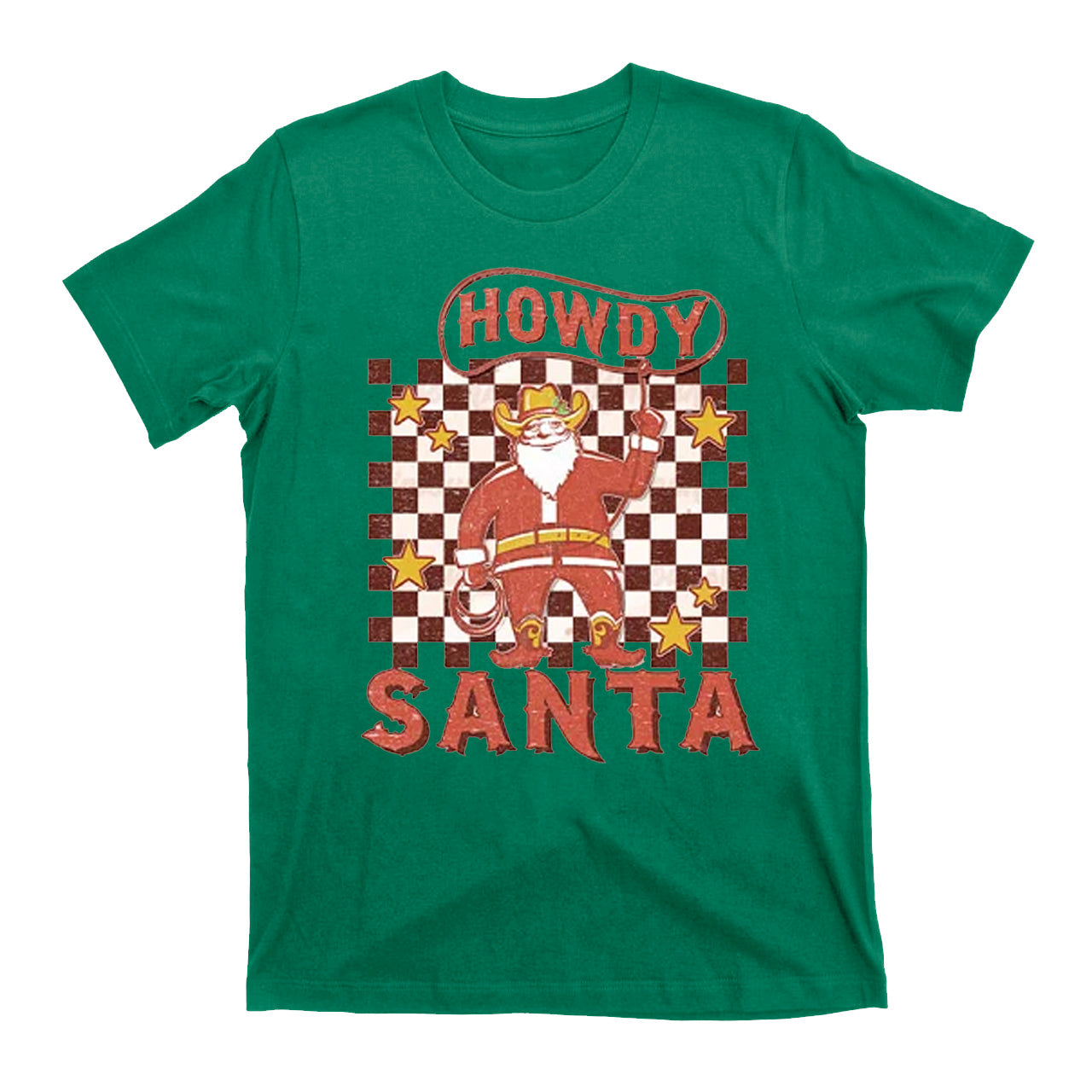 Howdy Santa Western Cowboy T-Shirts