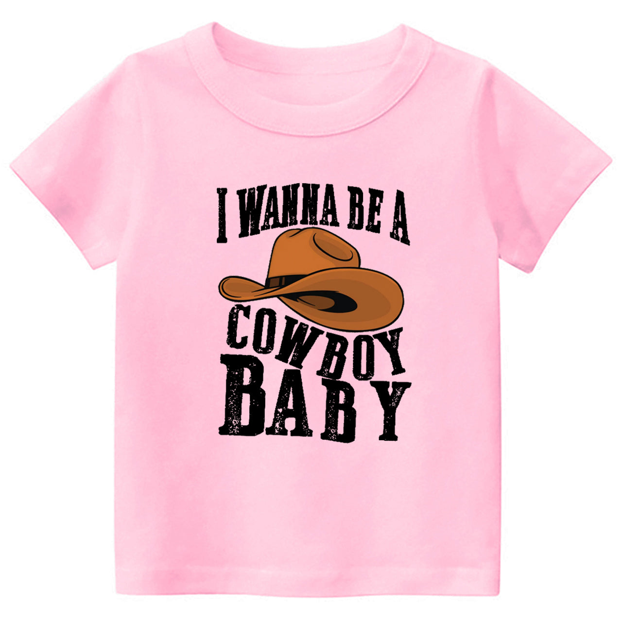 I Wanna Be A Cowboy Kids T-shirt