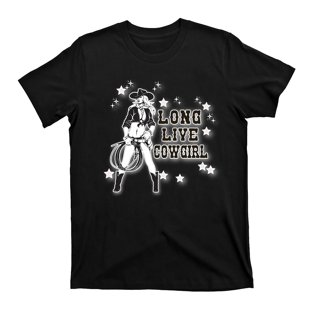 Country Rodeo Long Live Cowgirl T-Shirts