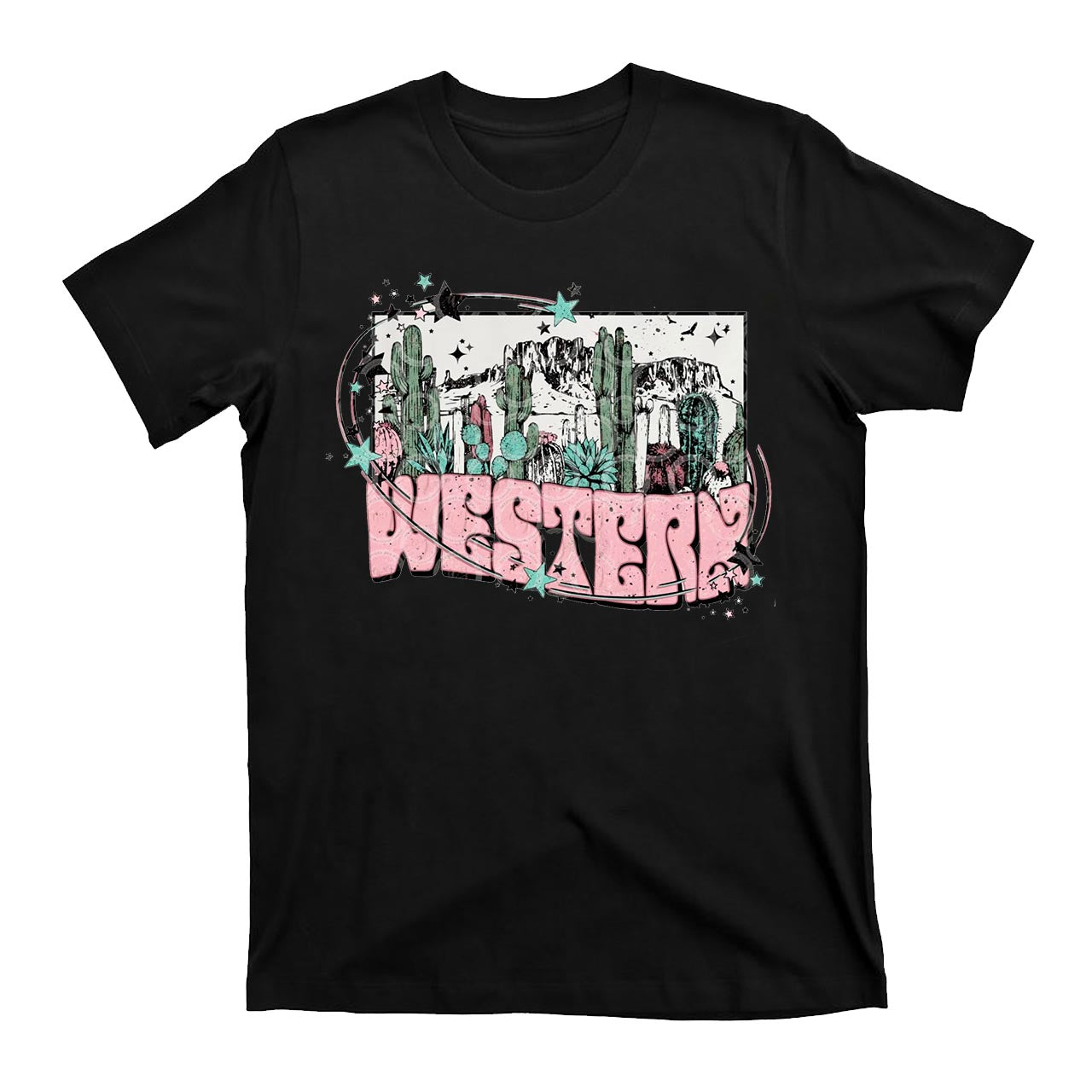 Western Desert Drifter Country Cowboy T-Shirts