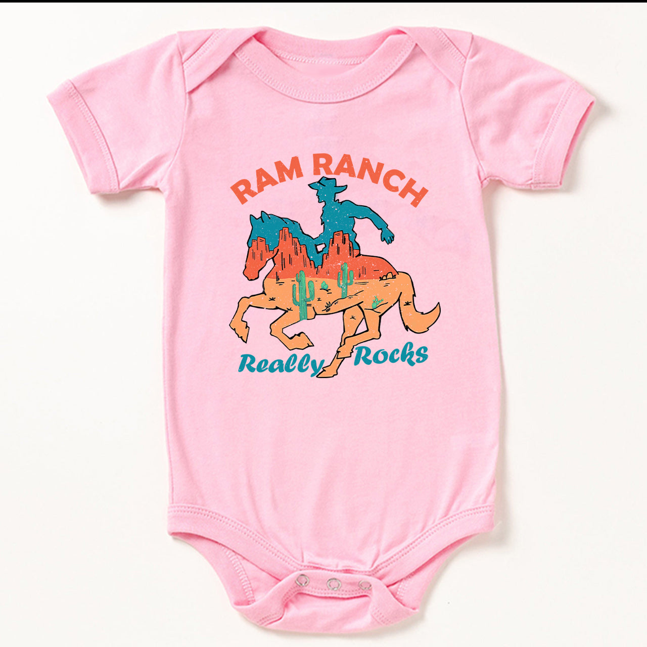 Ram Ranch Really Rocks Baby Bodysuit