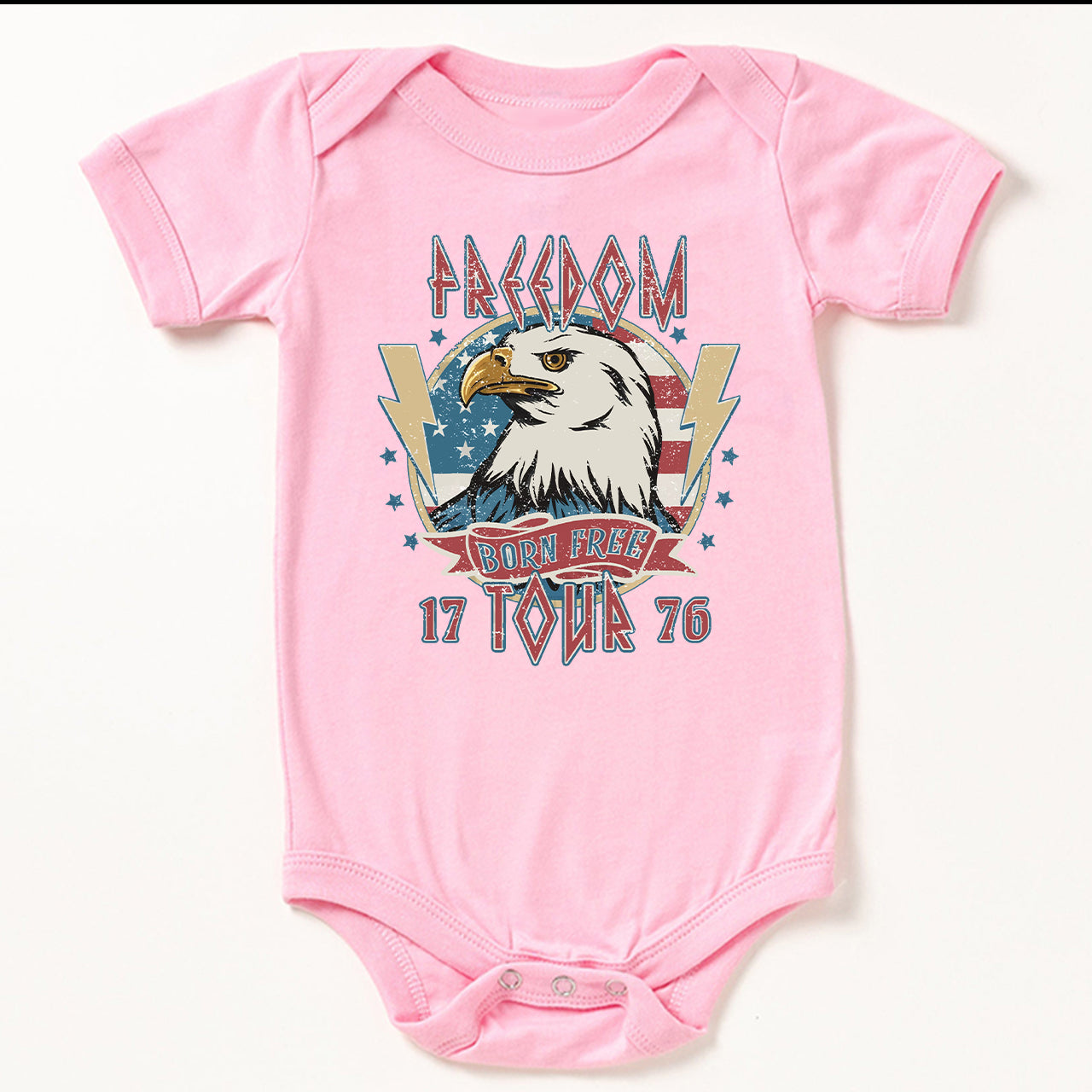 Freedom Born Free 1776 Tour Baby Bodysuit