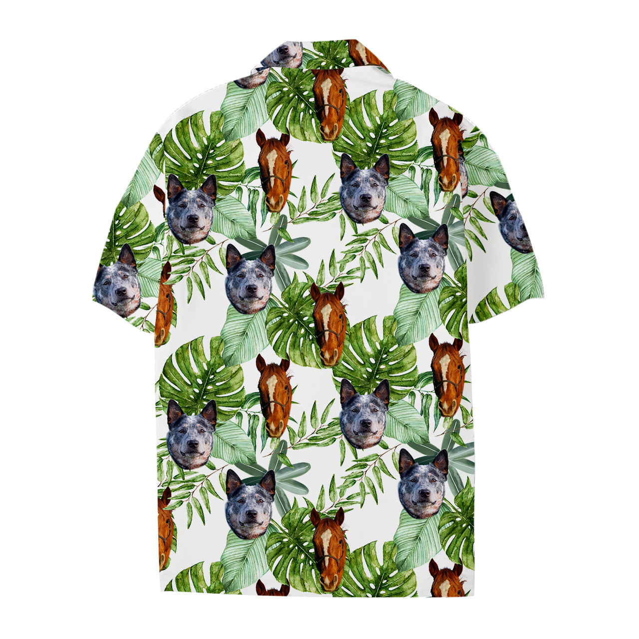 Personalized Pattern Hawaiian Button Up Shirts For Cowboys