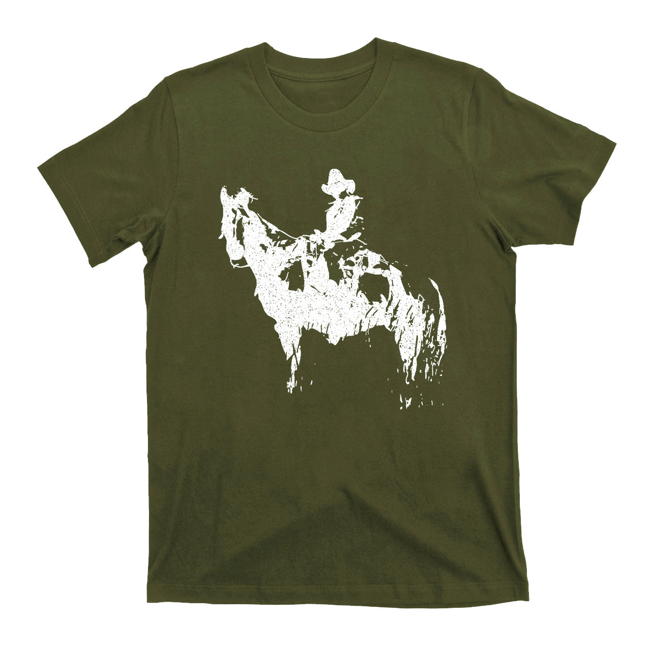 COWBOY And HORSE Western Design T-shirt