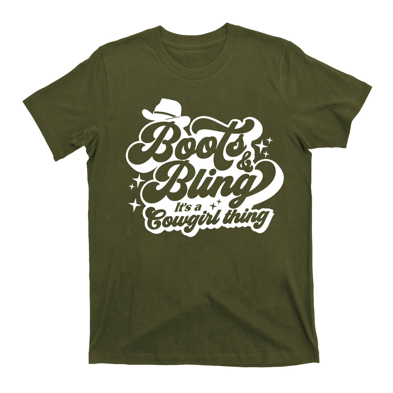 Boots and Bling Cowgirl Thing T-shirts