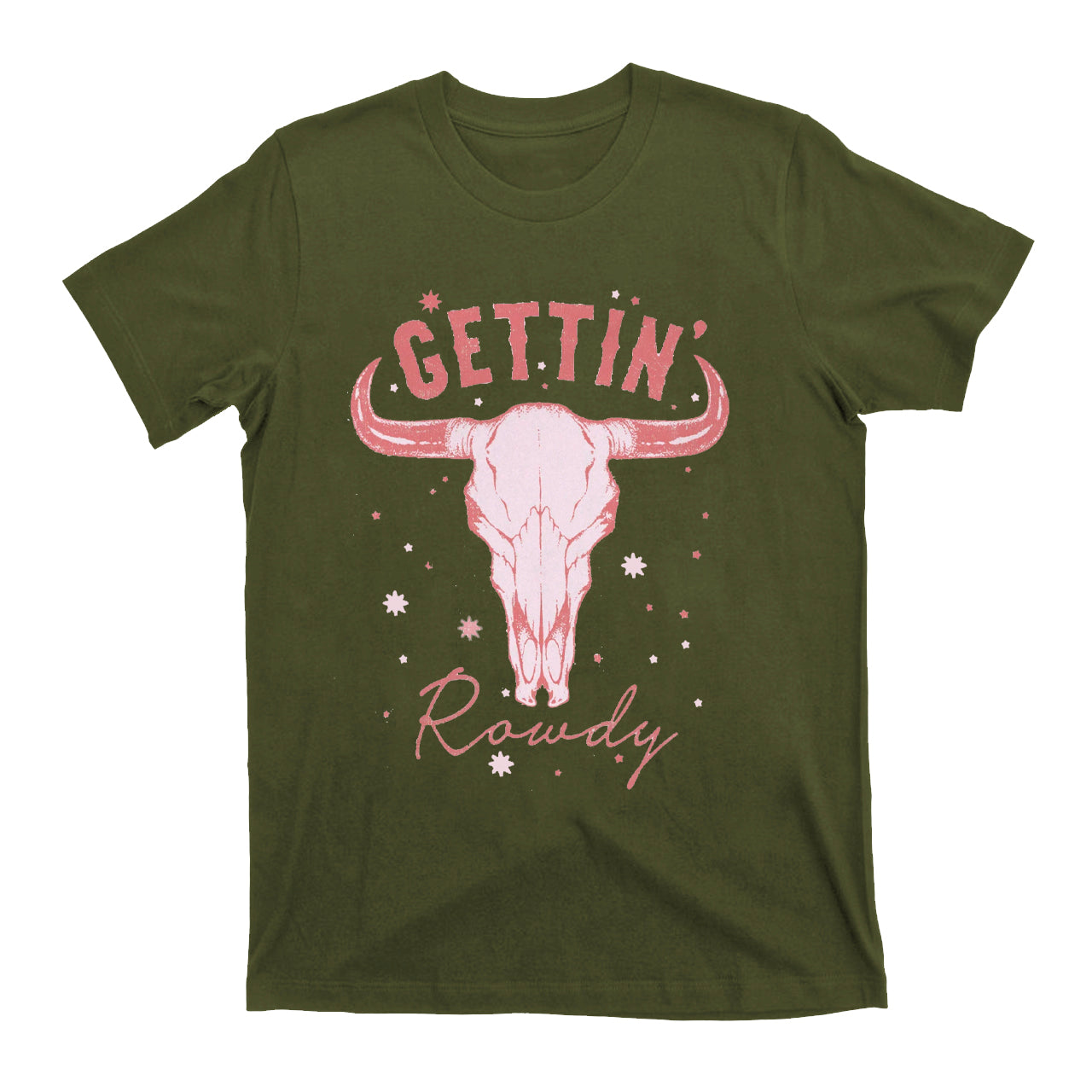 Cow Skull Bachelorette Party Shirts
