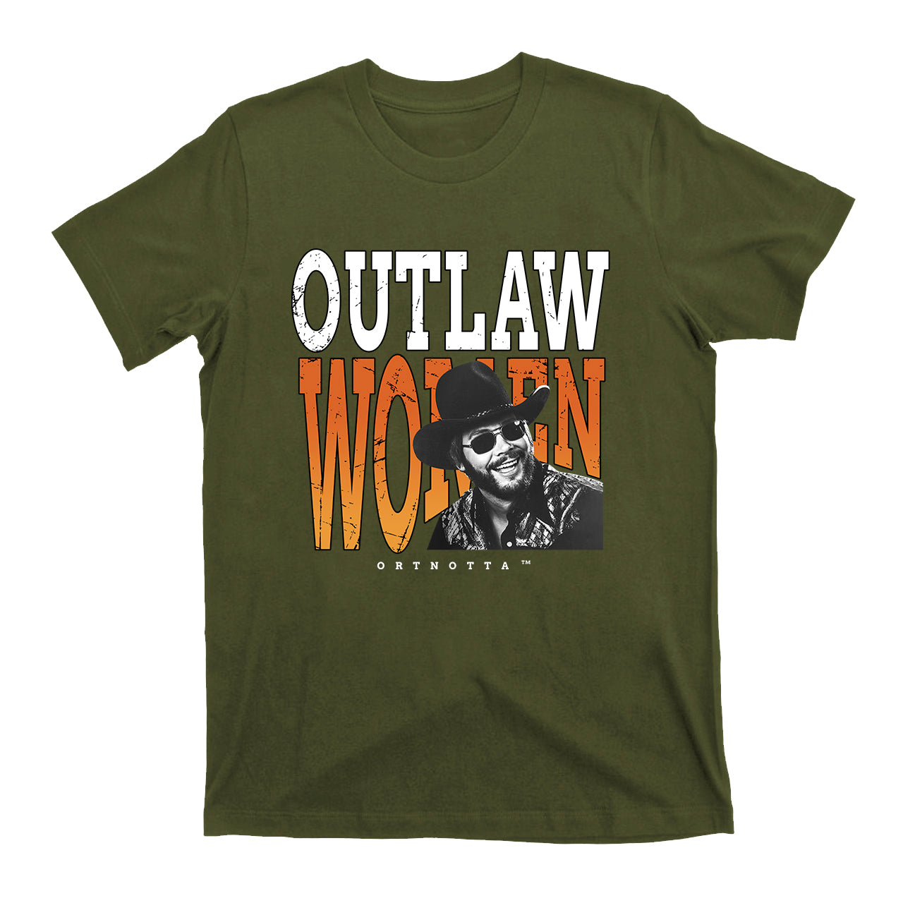 Outlaw Women Hank Western Retro Boho Hippie Shirt