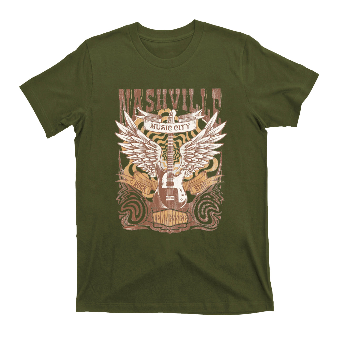 Country Concert Retro Nashville Music City T-Shirts