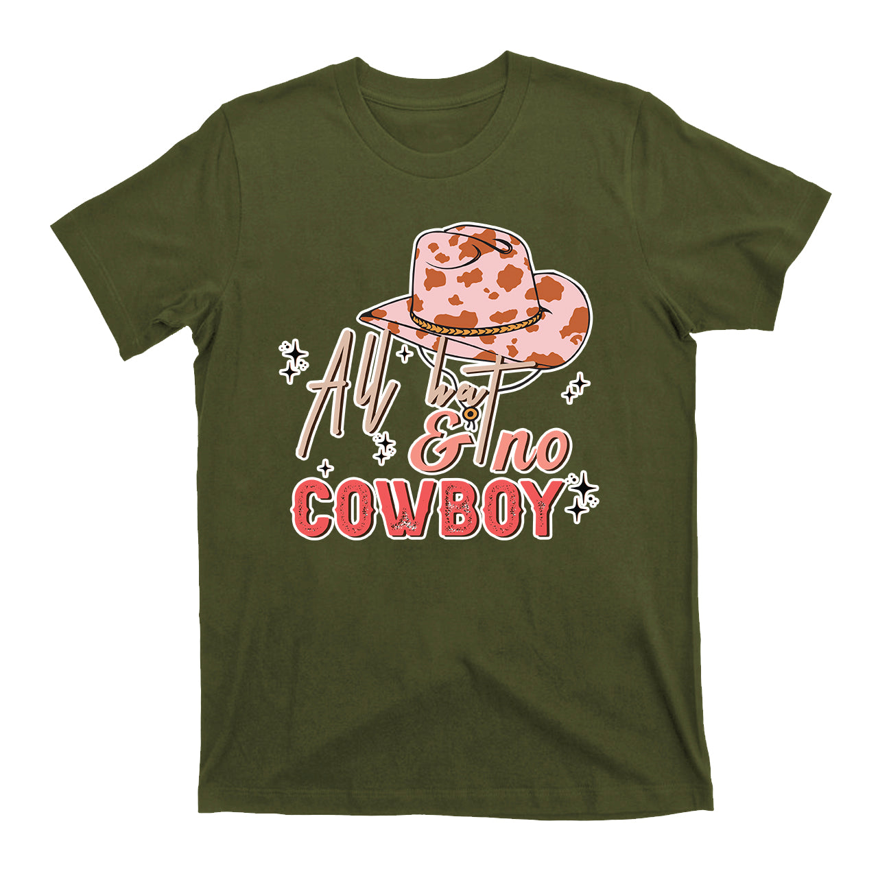 All Hat No Cowboy Vintage Country Cowboy T-Shirt