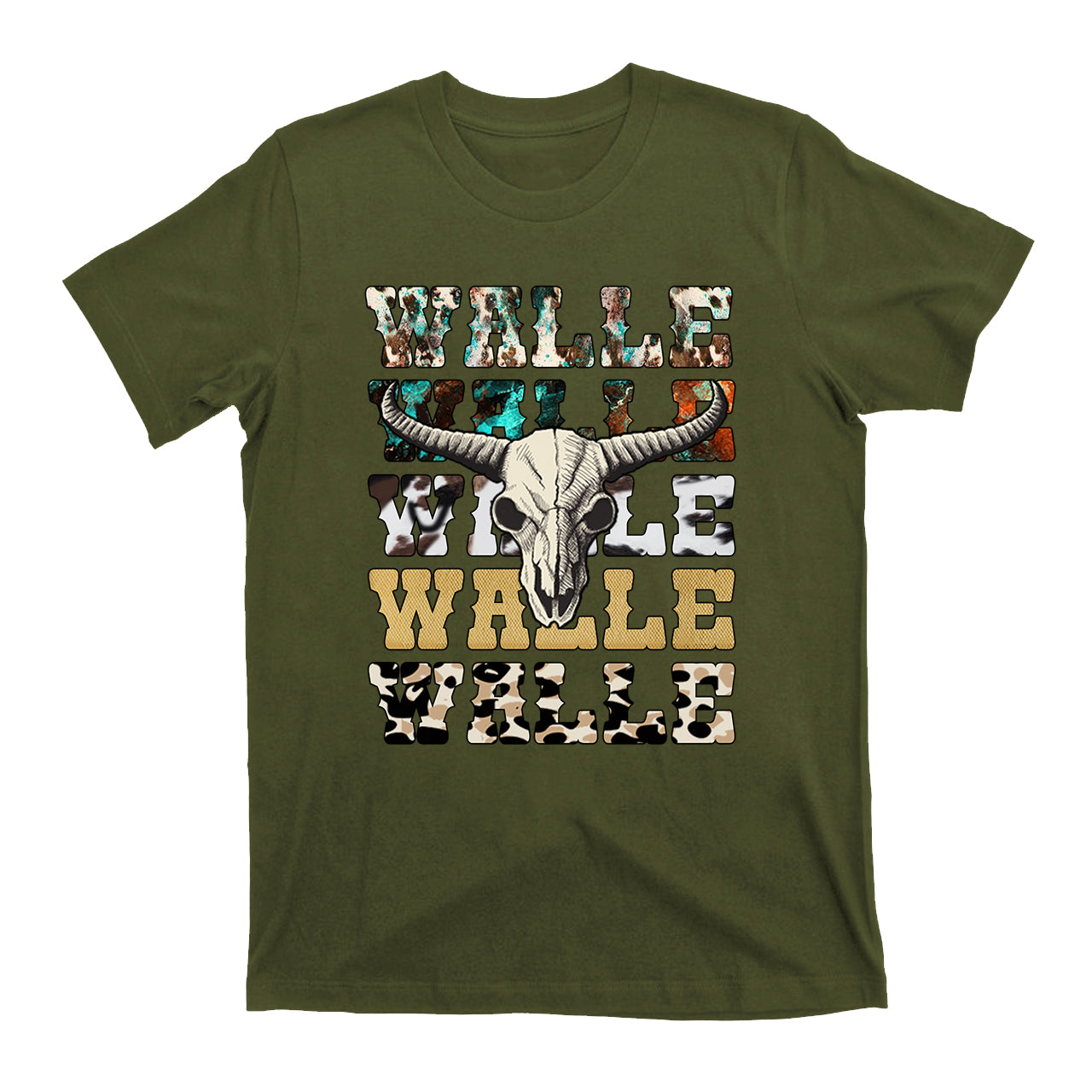 Walle Cowboy Western Country T-Shirt