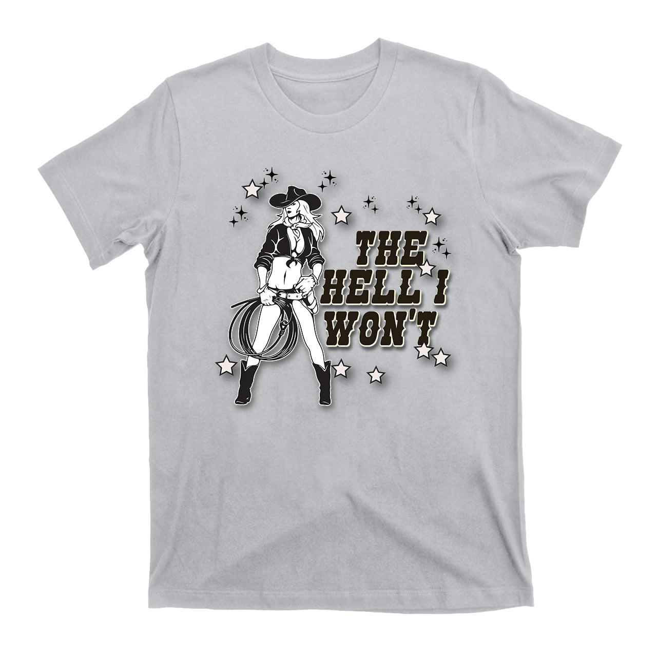 Western Cowgirl-The Hell I Want T-Shirts