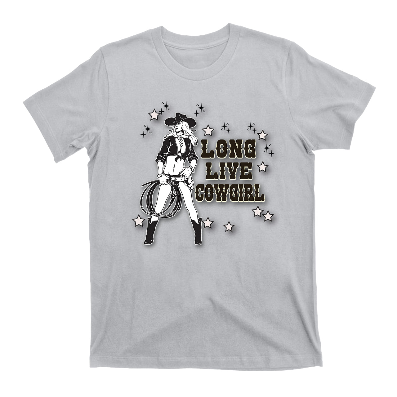 Country Rodeo Long Live Cowgirl T-Shirts