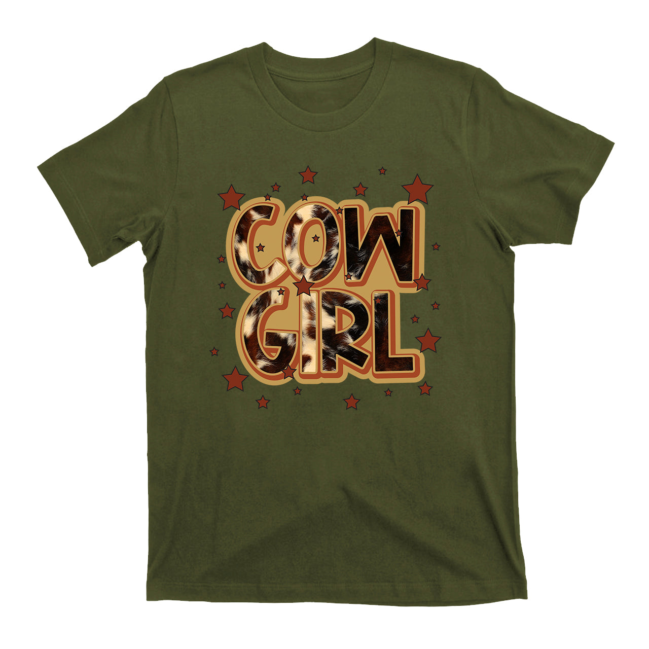 Country Wild West COW GIRL T-Shirts