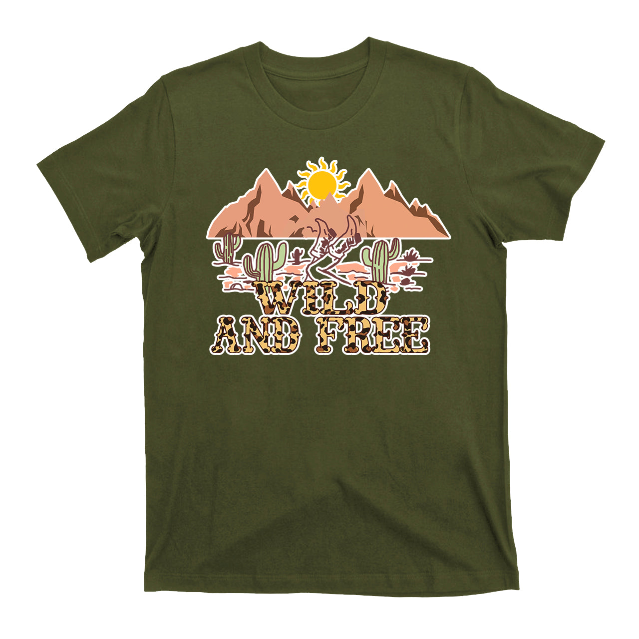 Wild & Free Desert Vintage T-Shirts