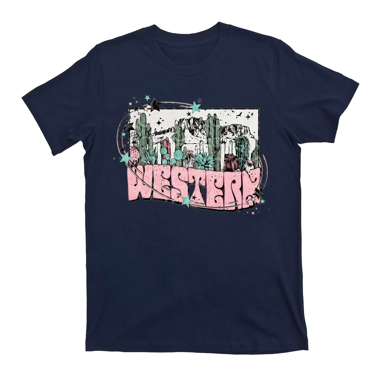 Western Desert Drifter Country Cowboy T-Shirts