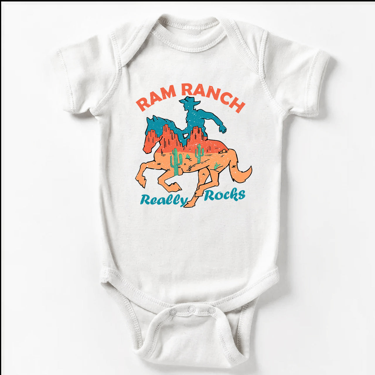 Ram Ranch Really Rocks Baby Bodysuit