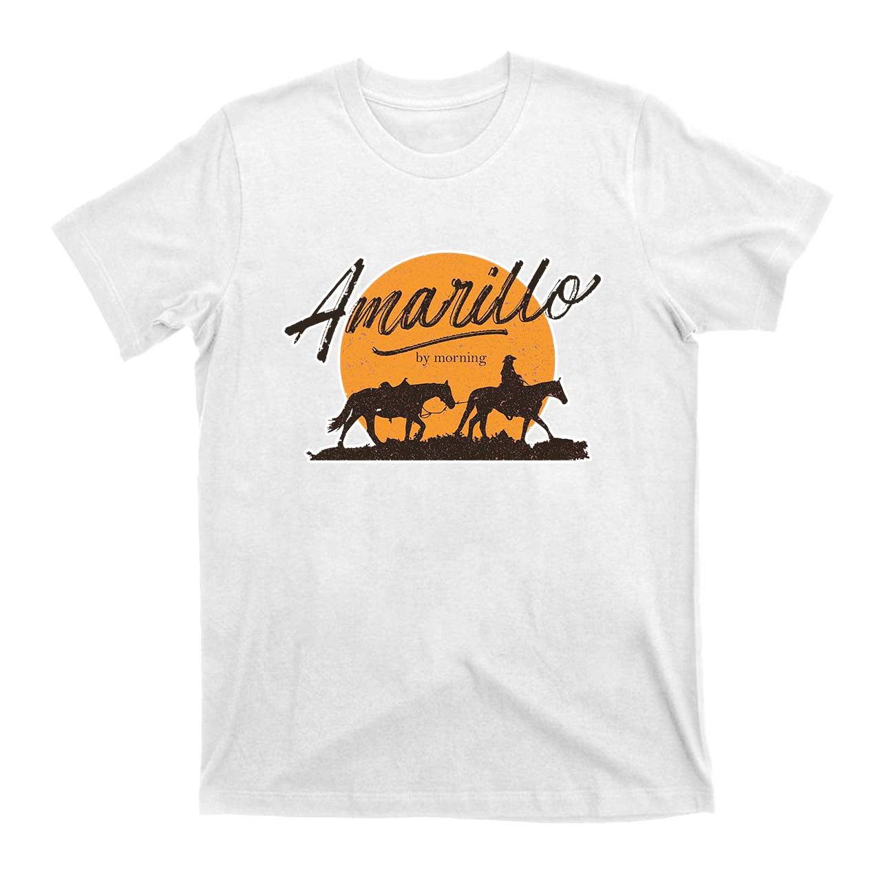 Amarillo By Morning Cowboy T-Shirts