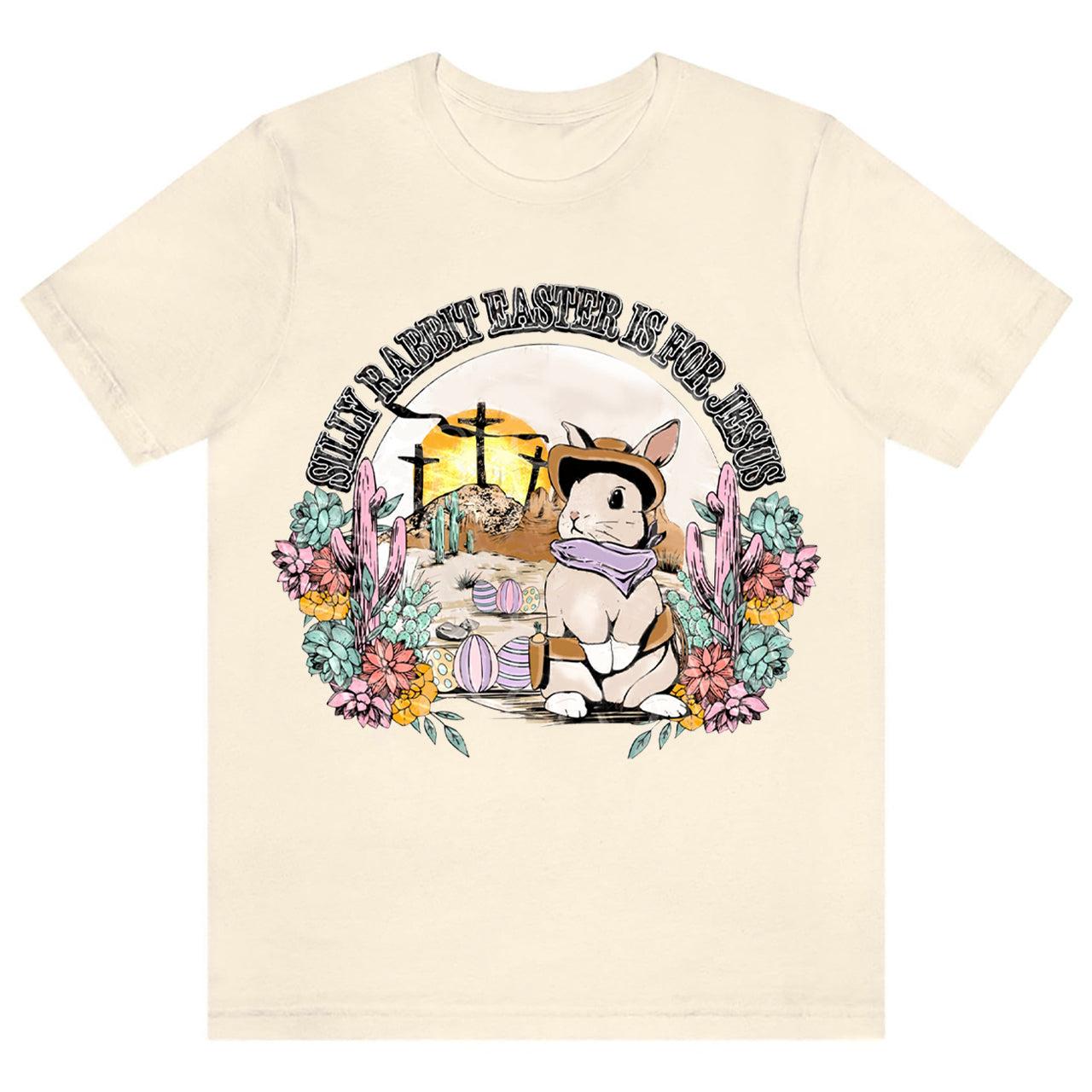 Silly Rabbit Easter Is For Jesus Shirts