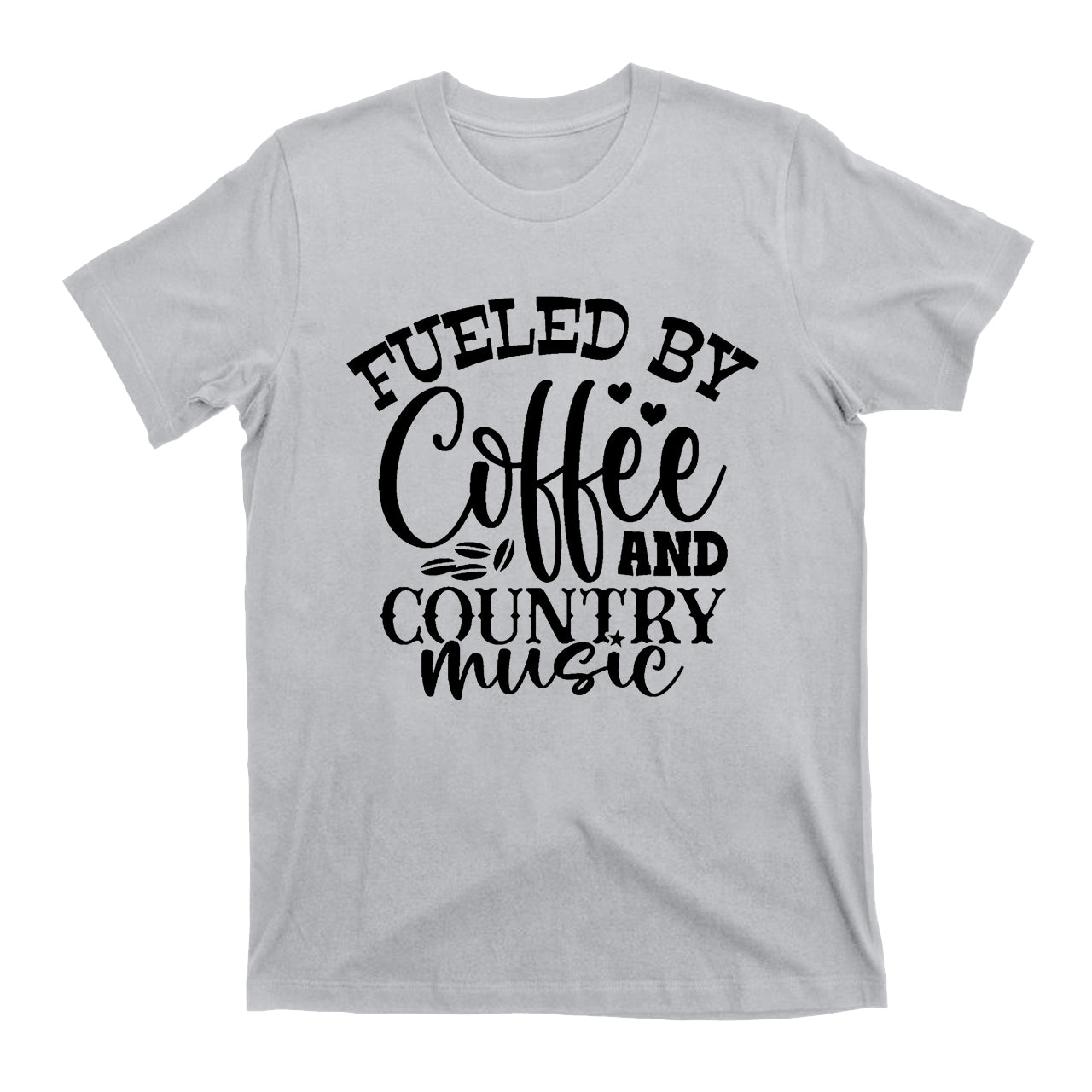 Fueled By Coffee And Country Music Cowboy T-Shirts