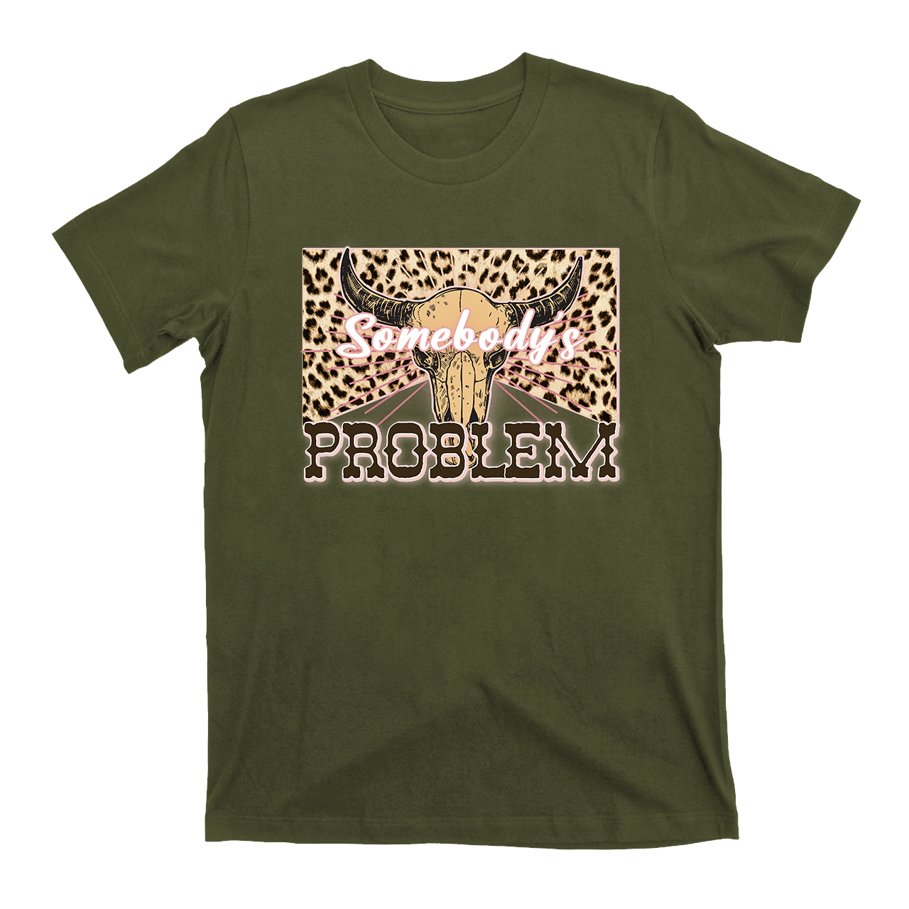 Western Cow Somebody's Problem T-Shirts