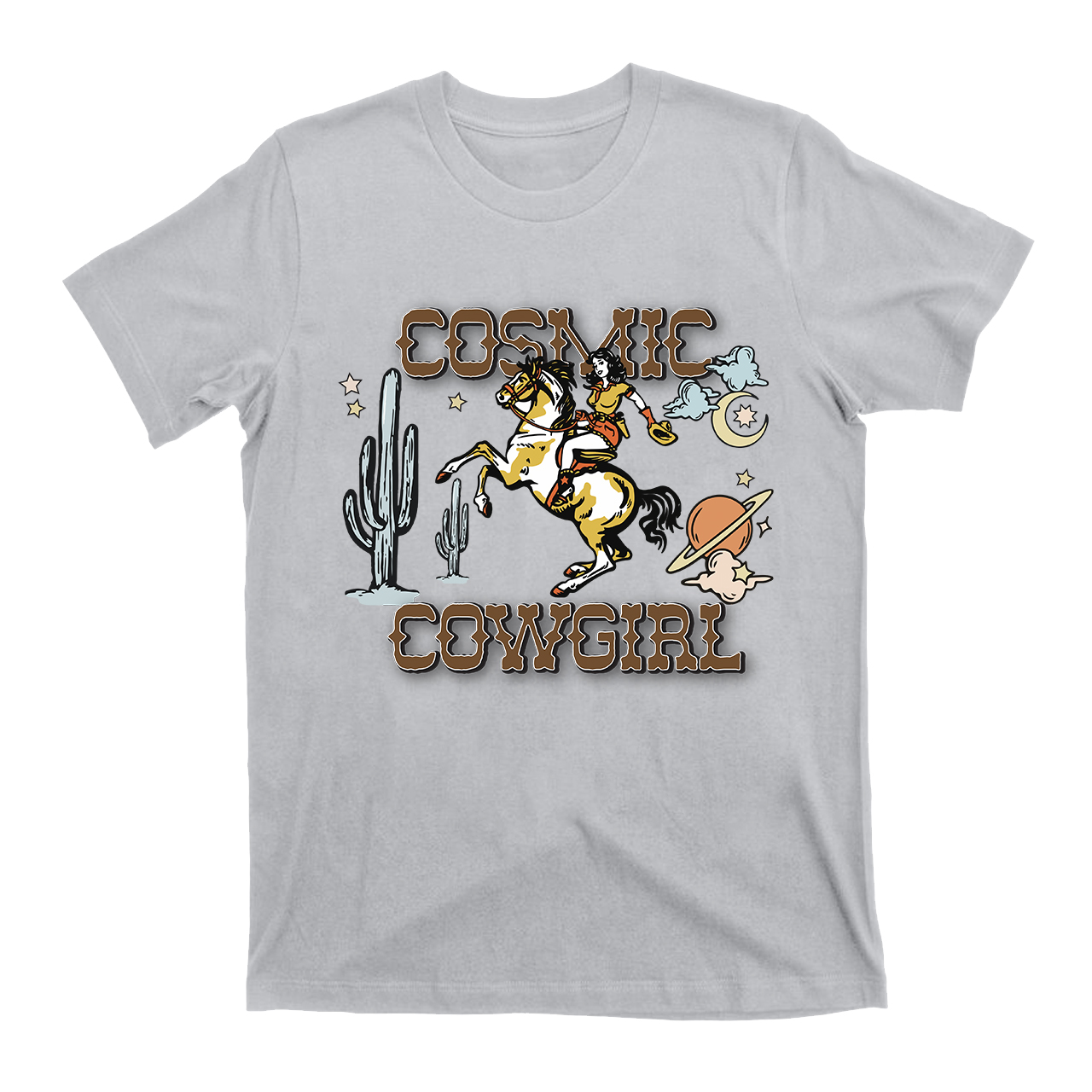 Cosmic Western Cowgirl T-Shirts