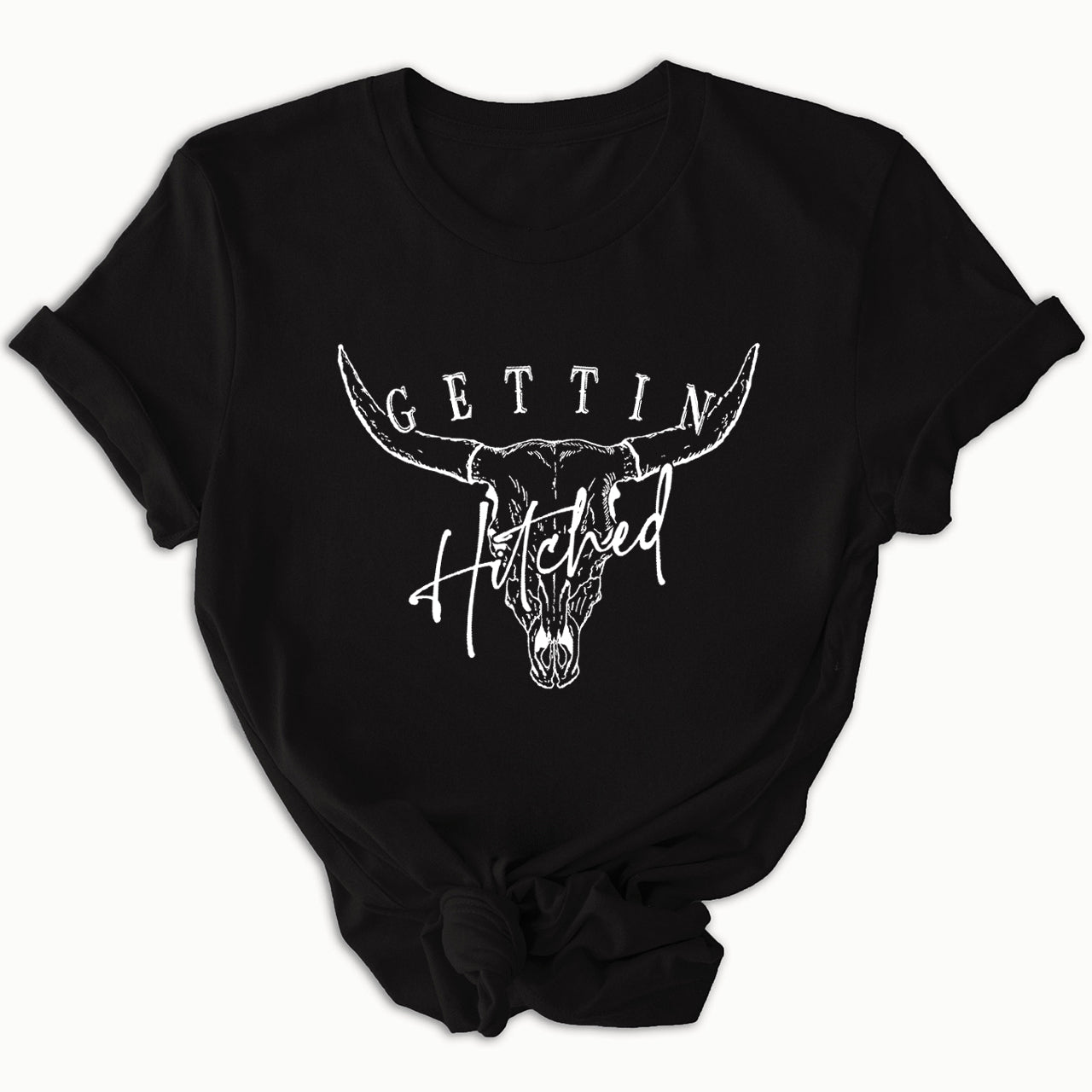 Getting Team Bride Hitched Rowdy Shirts