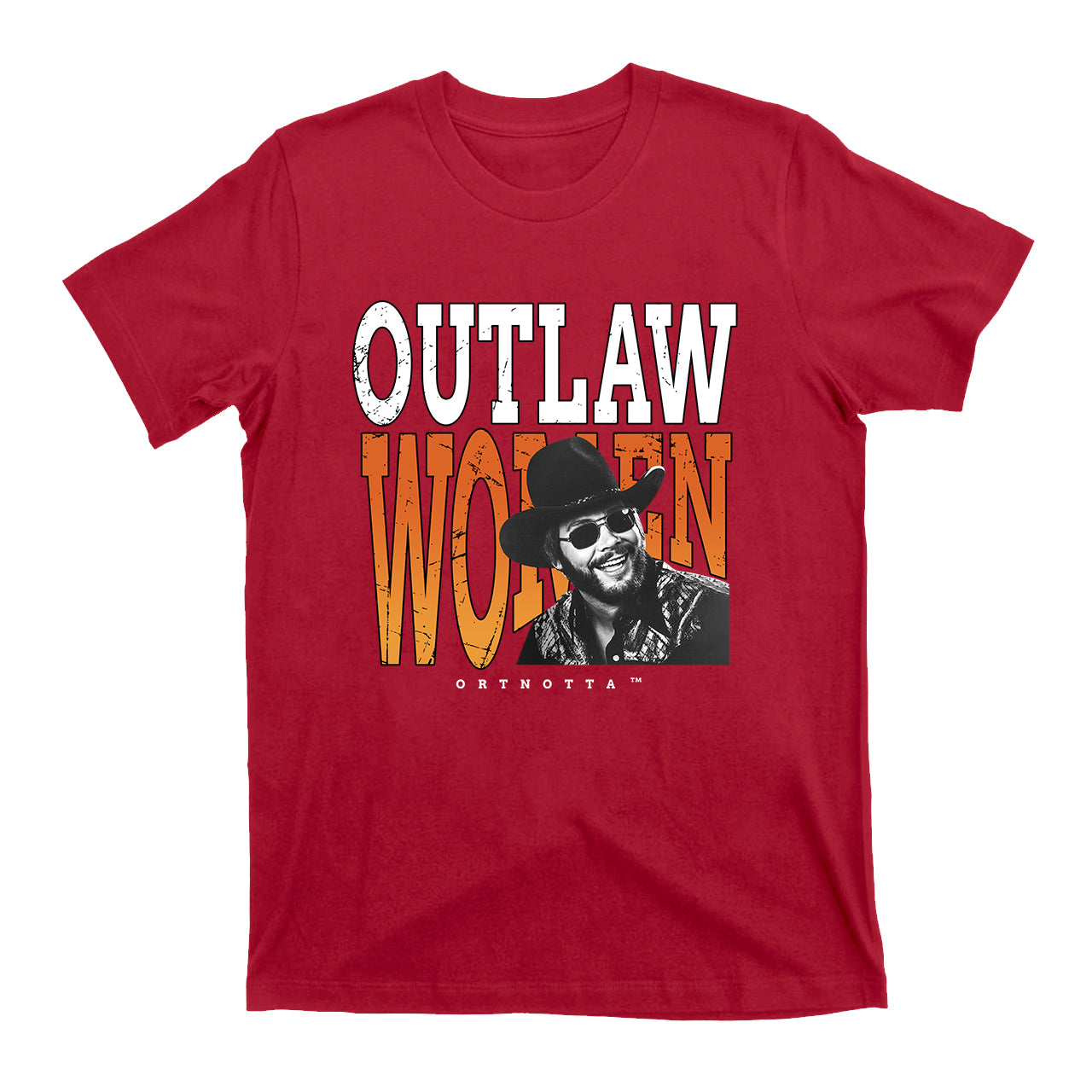 Outlaw Women Hank Western Retro Boho Hippie Shirt