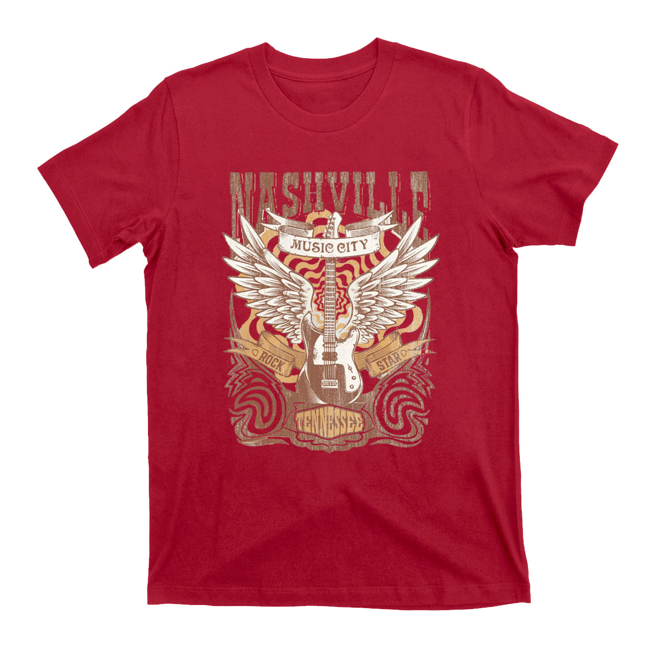 Country Concert Retro Nashville Music City T-Shirts
