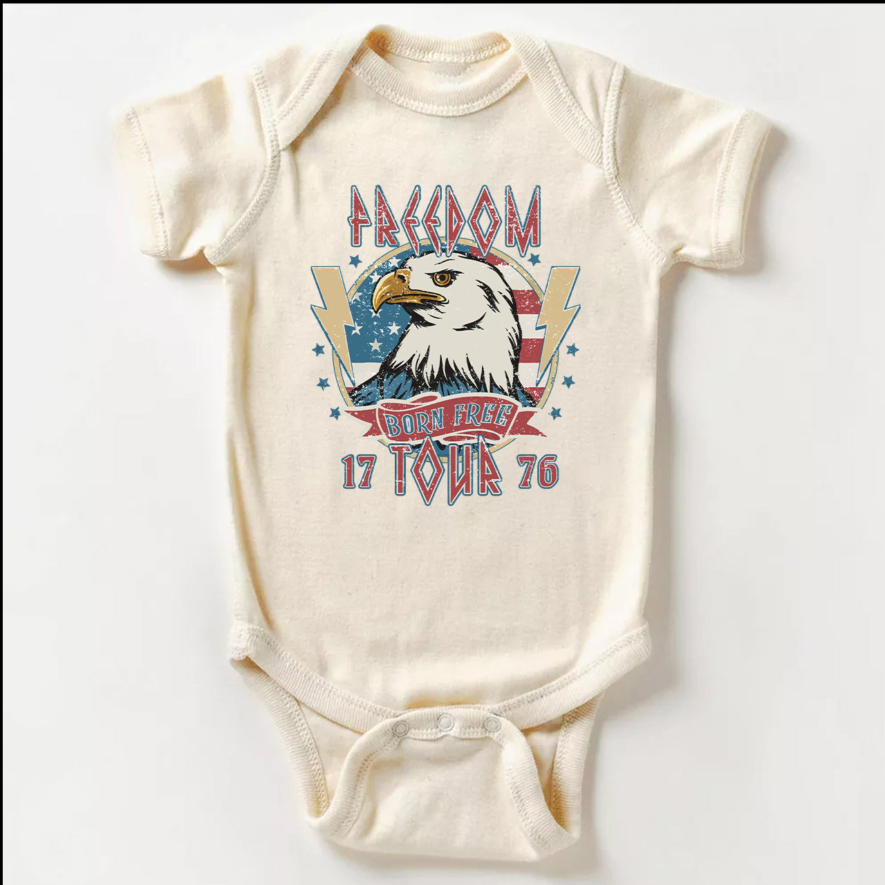 Freedom Born Free 1776 Tour Baby Bodysuit