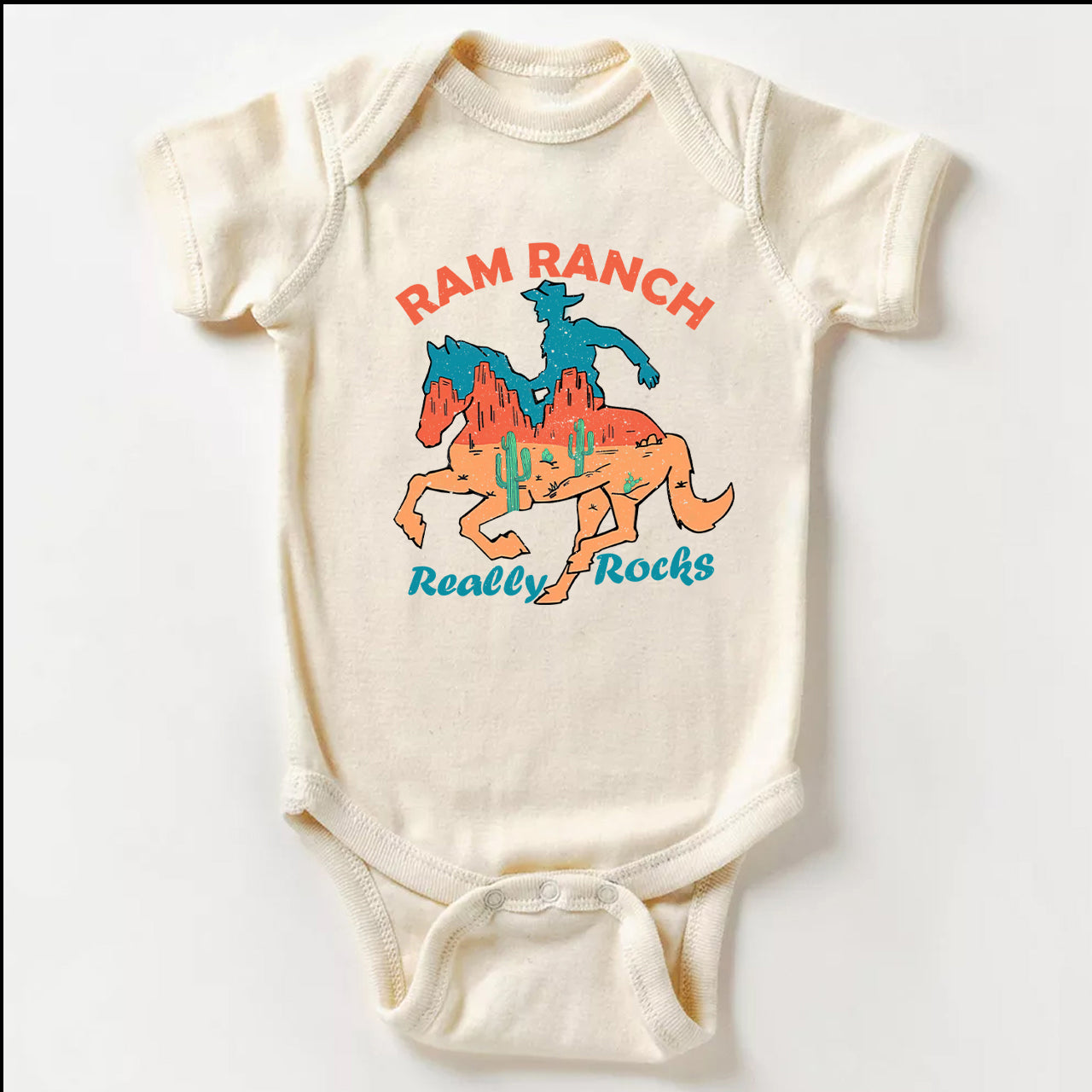 Ram Ranch Really Rocks Baby Bodysuit