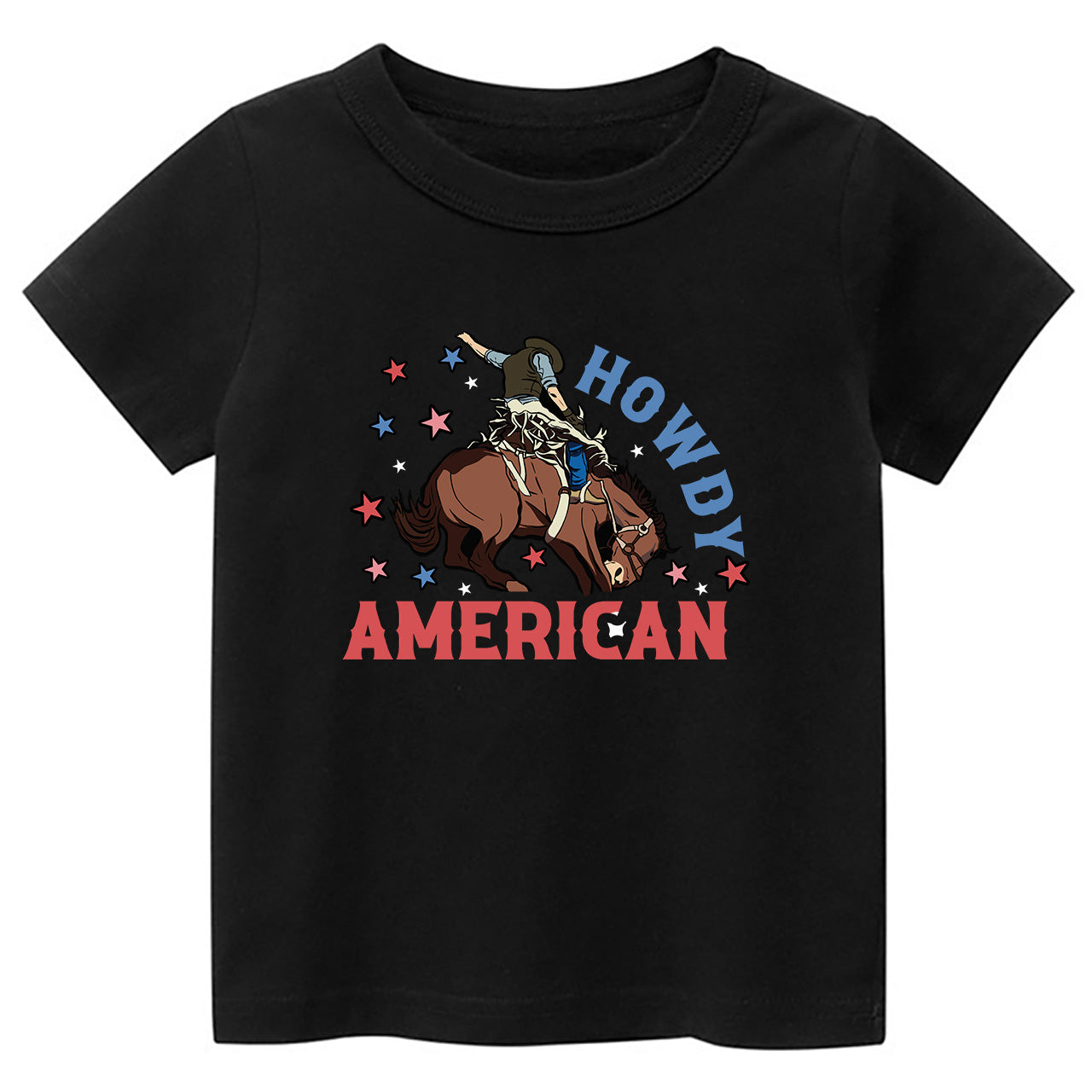 Howdy American Cowboy Kids T-shirt