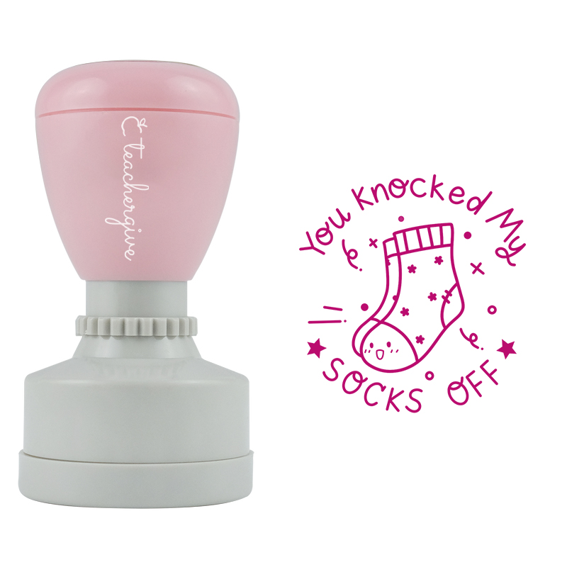 You Knocked My Socks Off Stamp