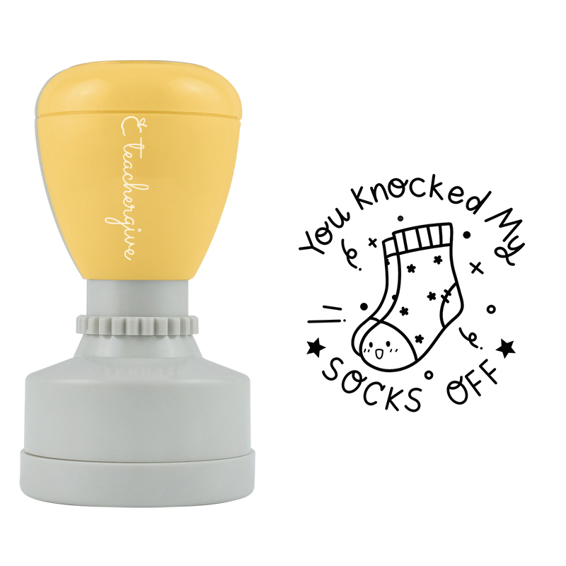 You Knocked My Socks Off Stamp