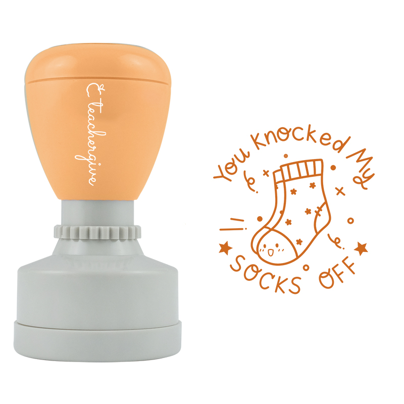 You Knocked My Socks Off Stamp